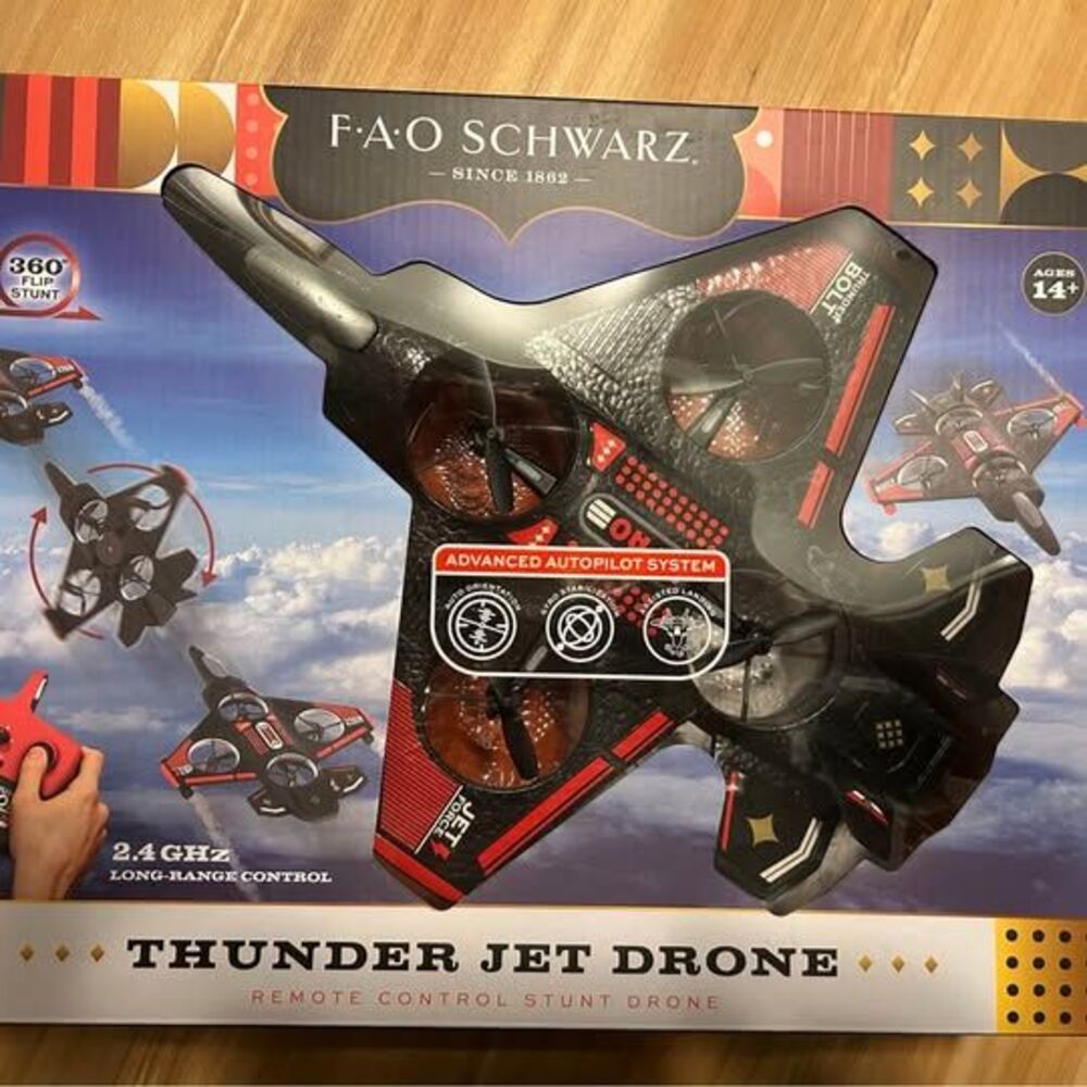 *NEW* FAO Schwarz Thunderbolt Jet Drone